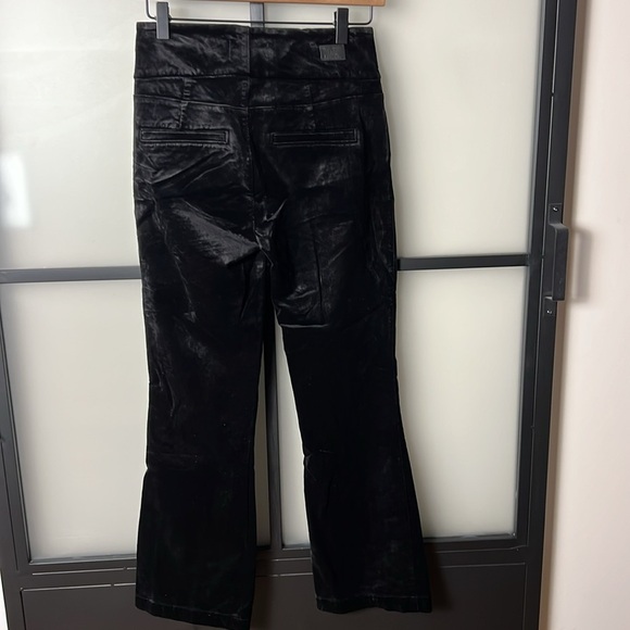 NWT Paige Claudine Flared Velvet Pants Size 25 - Picture 2 of 12